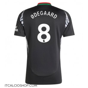 Arsenal Martin Odegaard #8 Seconda Maglia 2024-25 Manica Corta